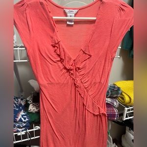 Candie coral top
